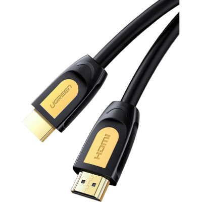 Кабель UGREEN HD101 HDMI 4K цвет желтый/черный, 3м (10130)