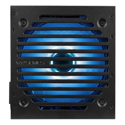 Блок питания Aerocool VX Plus 600 RGB 600W, ATX v2.3, RGB Fan 12cm