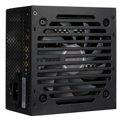 Блок питания Aerocool VX Plus 600 RGB 600W, ATX v2.3, RGB Fan 12cm