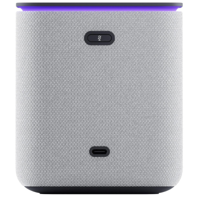 Умная колонка Яндекс Станция Миди с Алисой, с Zigbee, серый (YNDX-00054GRY)