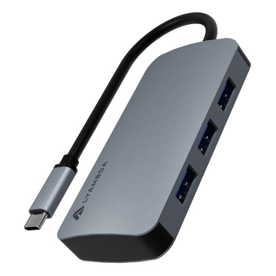 Разветвитель Lyambda (LC118)Type-C 5 в 1 USB/PD Hub