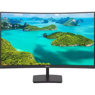 Монитор Philips (271E1SCA (00/01) 27/FHD/VA/Curved/250cd/4ms/VGA/HDMI