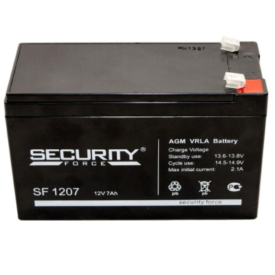 Батарея для ИБП Delta SF 1207 12/7 В/Ач 151х65х100