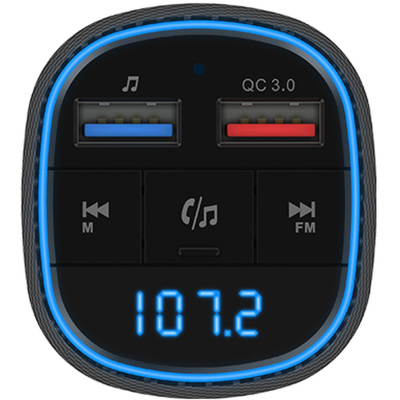 FM-трансмиттер Navitel BHF02 BASE BT 5.1/QC3.0, QC2.0