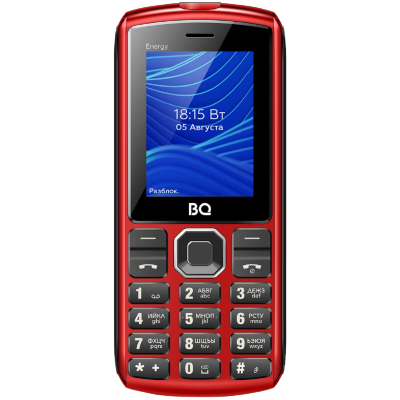 Мобильный телефон BQ-2452 Energy Red+Black