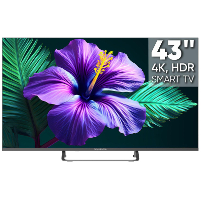 Телевизор Topdevice TDTV43CS05U_ML, UHD, графит, смарт (WildRed)