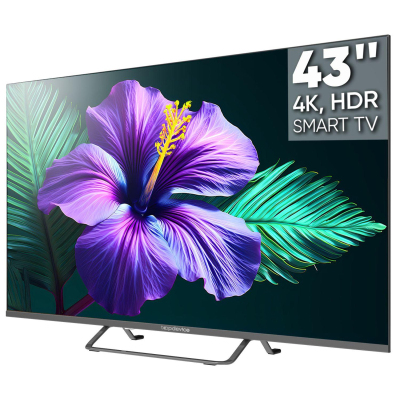 Телевизор Topdevice TDTV43CS05U_ML, UHD, графит, смарт (WildRed)