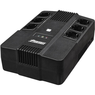 ИБП Powerman Brick 600, линейно-интеракт, 600ВА/360Вт, 3 EURO, RJ45/RJ11