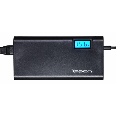 Блок питания Ippon SD65U автоматический 65W 15V-19.5V 3.5A (SD65U BLACK)