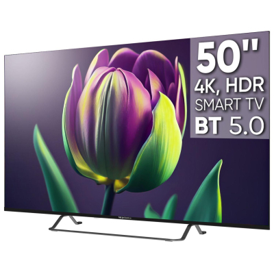 Телевизор Topdevice TDTV50CS06U_BK, UHD, смарт (WildRed)