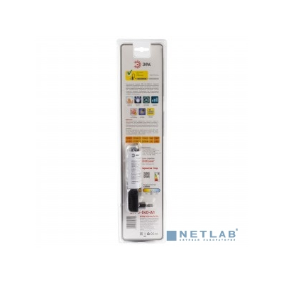 ЭРА C0043304 Модульный светильник LM-8-840-A1 (Светодиодный модуль с управлением от датчика прикосновения. Комплектация: светильник, источник питания, крепежные клипсы, двусторонний скотч)