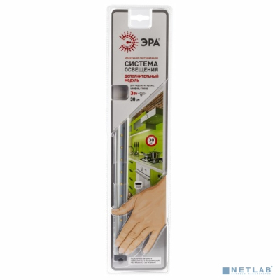 ЭРА C0043306 Модульный светильник LM-5-840-C1 (Светодиодный модуль с управлением от датчика прикосновения. Комплектация: светильник, источник питания, крепежные клипсы, двусторонний скотч)