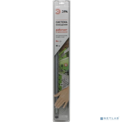 ЭРА C0043307 Модульный светильник LM-8-840-C1 (Светодиодный модуль с управлением от датчика прикосновения. Комплектация: светильник, источник питания, крепежные клипсы, двусторонний скотч)