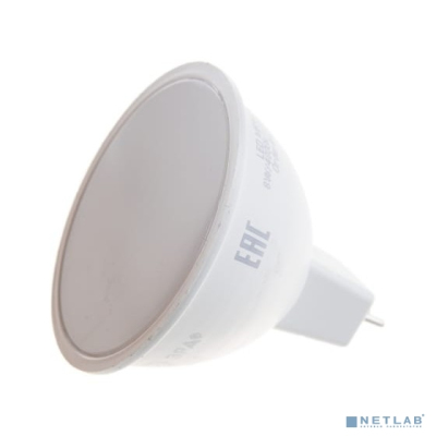 ЭРА Б0020547 Лампочка светодиодная STD LED MR16-8W-840-GU5.3 GU5.3 8Вт софит нейтральный белый свет