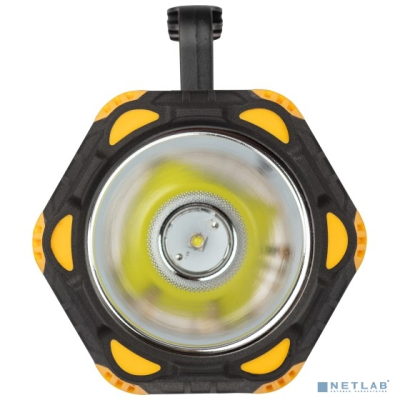 ЭРА Б0058231 Светодиодный фонарь Рабочие Практик PA-808 прожекторный аккумуляторный многофункциональный IP54 15W