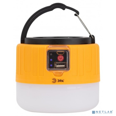 ЭРА Б0054043 Фонарь кемпинговый светодиодный KA-601 "Пегас" аккумуляторный, на солнечной батарее + дистанционный пульт