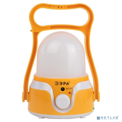 ЭРА Б0054040 Фонарь кемпинговый светодиодный KA-801 "Гном" аккумуляторный 4 Вт, 1700мАч 5V, USB, подвес + диммер