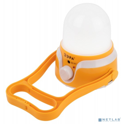 ЭРА Б0054040 Фонарь кемпинговый светодиодный KA-801 "Гном" аккумуляторный 4 Вт, 1700мАч 5V, USB, подвес + диммер