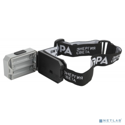 ЭРА Б0052750 Фонарь налобный светодиодный GB-708 Шторм, на батарейках, 4 режима, 5 Вт, СОВ, 3хААА