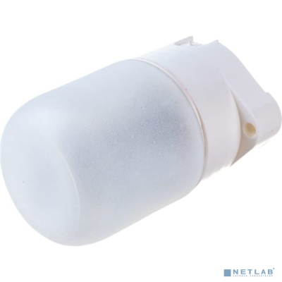 ЭРА Б0048030 Светильник НББ 01-60-001 для бани пластик/стекло прямой IP65 E27 max 60Вт 135х105х84 белый