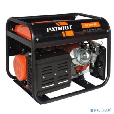 Генератор бензиновый PATRIOT GP 7210AE [474101590]