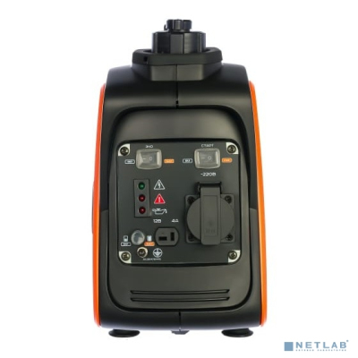 Генератор инверторный PATRIOT 1000i [474101025] {Двигатель 4т, АИ-92, 40сс,мощность рабочая/максимальная -0,7/0,9 кВт, объём бака - 2,1 л, 1 розетка Euro 16A, вес 8,5 кг}