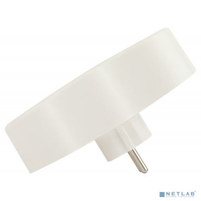 ЭРА Б0053479 Разветвитель электрический SPx-3e-W на 3 розетки с заземлением 16А белый