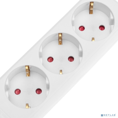 Rexant 13-4011 Удлинитель STANDARD 3 гнезда, 5м, 3х1,0мм?, с/з, белый