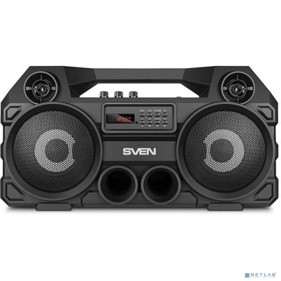 Колонка порт. Sven АС PS-580 черный 36W 1.0 BT/3.5Jack 10м 2000mAh (SV-019082)