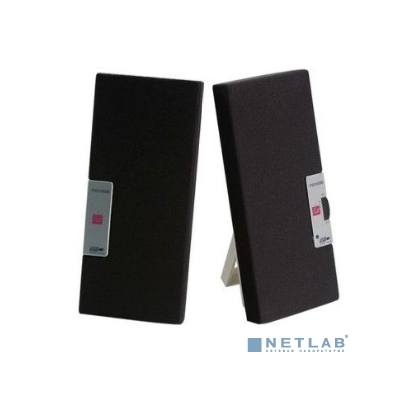 MICROLAB B55 черный {4 Вт, Распределение: 2 Вт x 2 RMS, Гармонические искажения: 1 %, 1 Вт на 1 кГц, Частотный диапазон: 80 Гц - 18 кГц, Отношение сигнал/шум: > 65 дБ}