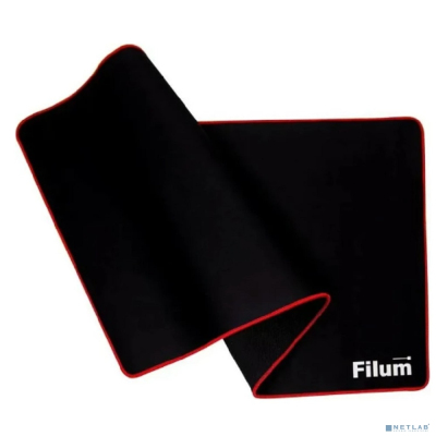 Filum FL-MP-XL-GAME Коврик игровой для мыши, серия- Bulldozer, черный, оверлок, размер “XL”- 900*450*3 мм, ткань+резина.