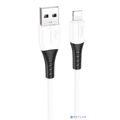 HOCO HC-68544 X82/ USB кабель Lightning/ 1m/ 2,4A/ Силикон/ White