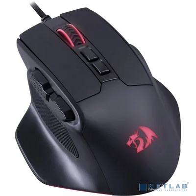 Redragon Проводная игровая мышь Bullseye RGB, 12400 DPI, 8 кнопок [71164]