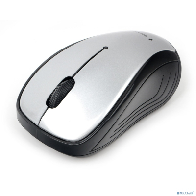 Gembird MUSW-295 {Мышь беспроводная, серый, 2.4ГГц, 2кн+колесо-мышка, 1000 DPI, оптический}