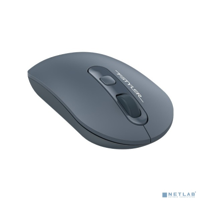 Мышь A4 Fstyler FG20 пепельный/синий оптическая (2000dpi) беспроводная USB для ноутбука (4but) {1379897}