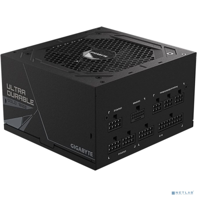 Блок питания Gigabyte ATX 1000W GP-UD1000GM 80+ gold (24+4+4pin) APFC 120mm fan 8xSATA Cab Manag RTL