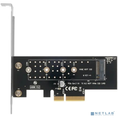 Переходник-конвертер AgeStar AS-MC01 для M.2 NGFF SSD в PCIe 3.0
