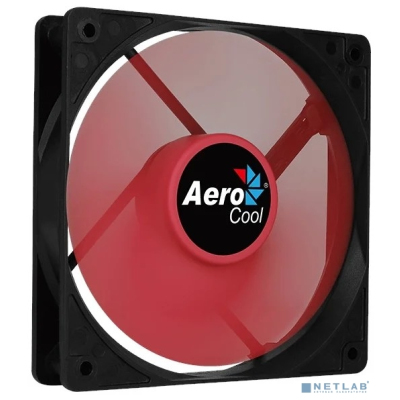 Fan Aerocool Force 12 PWM / 120mm/ 4pin/ Red blade