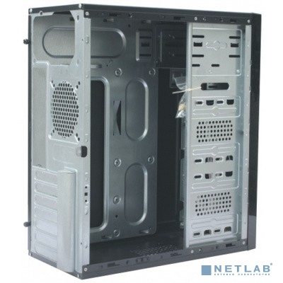 PowerCool Корпус без ТМ, S1007BK-U3C-500W (Midi Tower,1*Type C, 1*USB 3.0, Black, ATX 500W-120mm, 24+8pin)