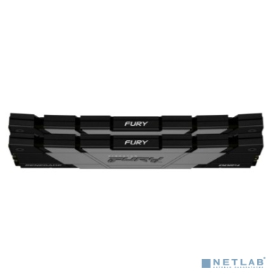 Память оперативная/ Kingston 32GB3200MT/s DDR4 CL16DIMM (Kit of 2)1Gx8 FURY Renegade Black KF432C16RB12K2/32