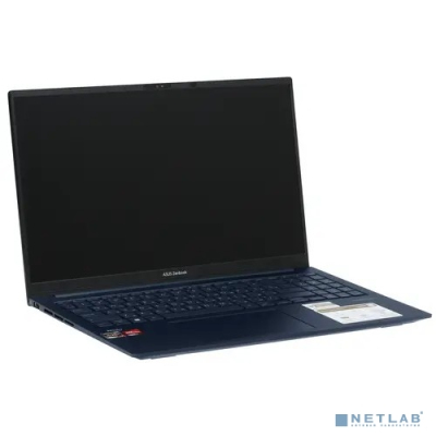 ASUS Zenbook 15 UM3504DA-BN198 [90NB1161-M007C0] Ponder Blue 15.6" {FHD Ryzen 5 7535U/16384Mb/512PCISSDGb/AMD Radeon/DOS + алюм корп; +чехол; +USB}