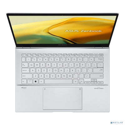 ASUS ZenBook 14 UX3402VA-KP147W [90NB10G6-M00F10] Foggy Silve 14" {QHD+ i5 1340P/16384Mb/512PCISSDGb/ Iris Xer/Win11Home + EVO}