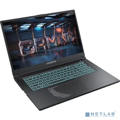 Gigabyte G7 [MF-E2KZ213SD] i5 12500H/16Gb/SSD512Gb/RTX4050 6Gb/17.3"/IPS/FHD/DOS/black