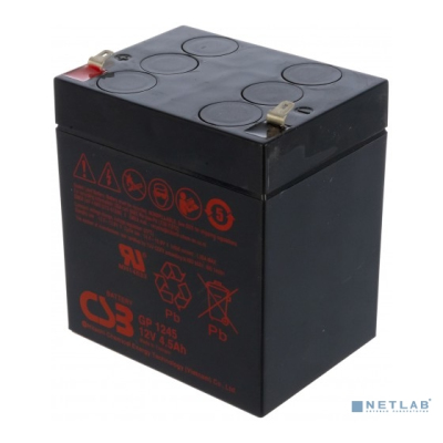 CSB Батарея GP1245 (12V 4,5Ah)