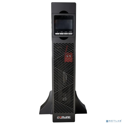 Ермак ИБП Онлайн стоечный 2U, 2000 ВА/2000 Вт, 8xIEC C13, USB, RS-232, 6 x 9Ач