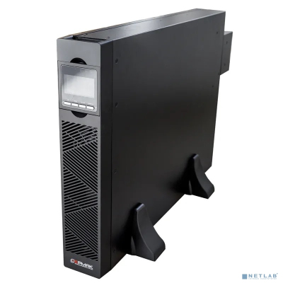 Ермак ИБП Онлайн стоечный 2U, 6000 ВА/6000 Вт, USB, RS-232, без внутр. АКБ
