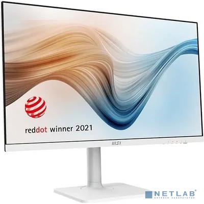 MSI Modern 27" MD272PW белый {IPS 1920x1080 75Hz 250cd HDMI DispalyPort USB M/M HAS Pivot} [9S6-3PB19H-068]