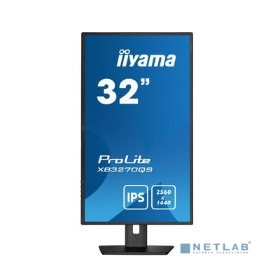 LCD IIYAMA 31.5" XB3270QS-B5 {IPS 2560х1440 4ms 300cd 178/178 1200:1 HDMI DisplayPort Height Tilt Speakers}