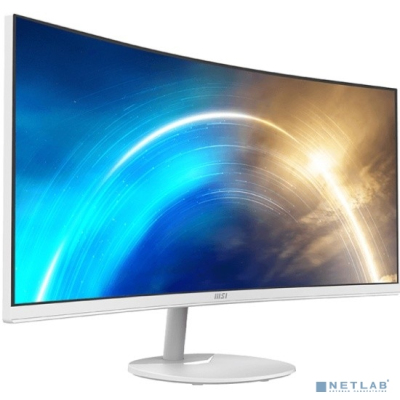 LCD MSI 34" Pro MP341CQW белый {VA Curved 3440x1440 100Hz 4ms 2xHDMI2.0 DisplayPort1.2 2x2W VESA} [9s6-3pb2ct-025]