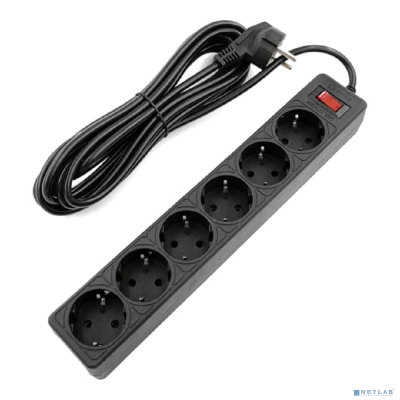 5bites Сетевой фильтр GARDA SP6B-550 6S / 3*0.75MM2 / 5M / BLACK
